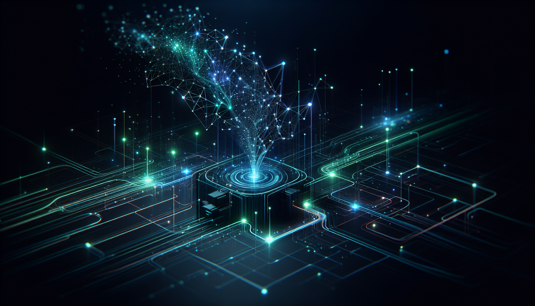 Auto repair shop technician using AI-powered diagnostic tools on a vehicle