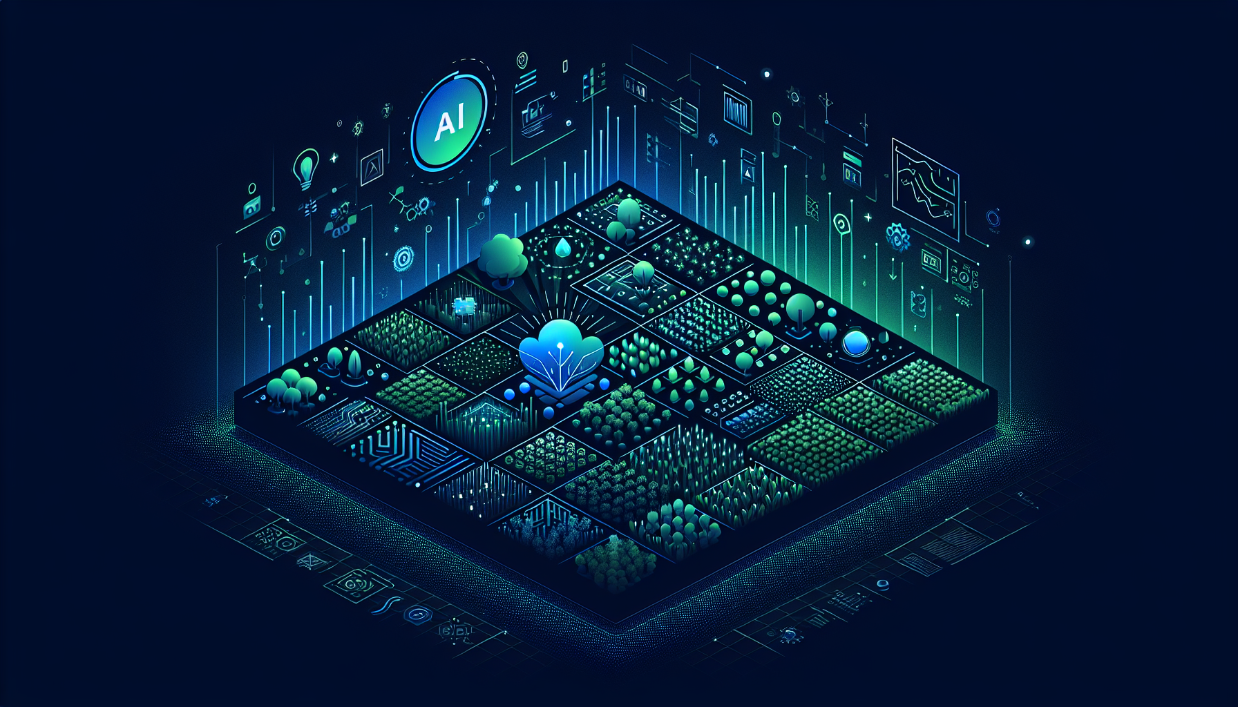 AI automation reducing labor overhead for landscaping companies