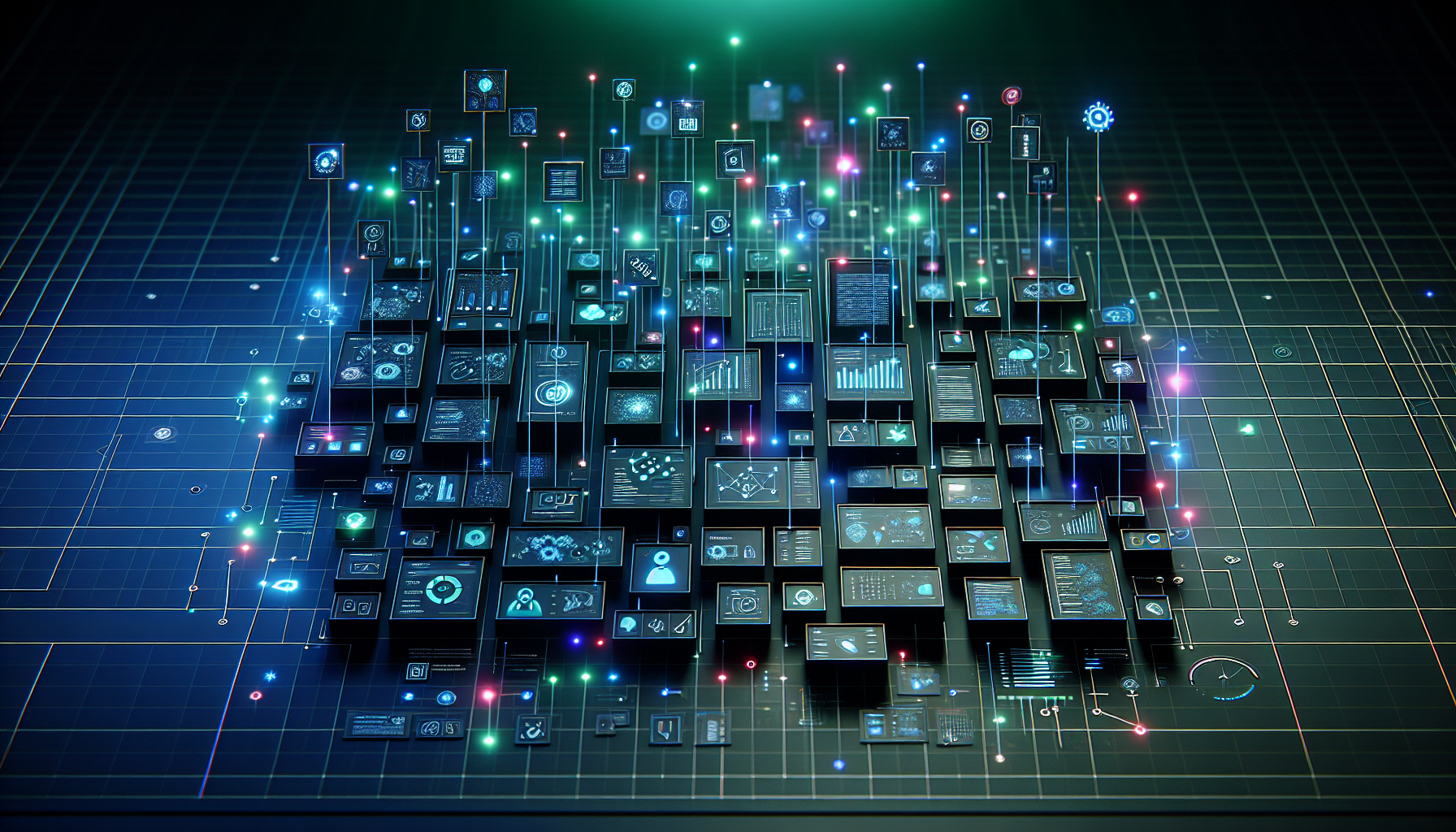AI scheduling dashboard for a landscaping company showing automated booking and route optimization