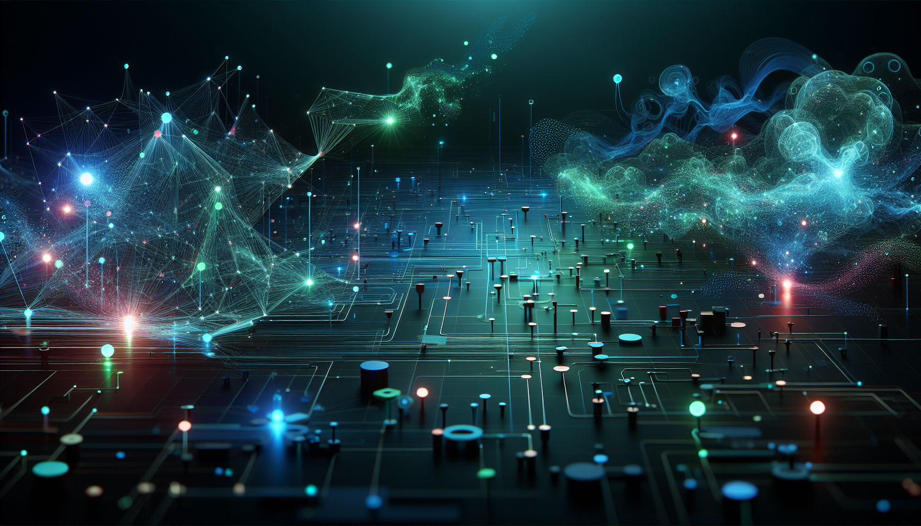 AI content generation dashboard for a coffee shop showing social media posts and email campaigns