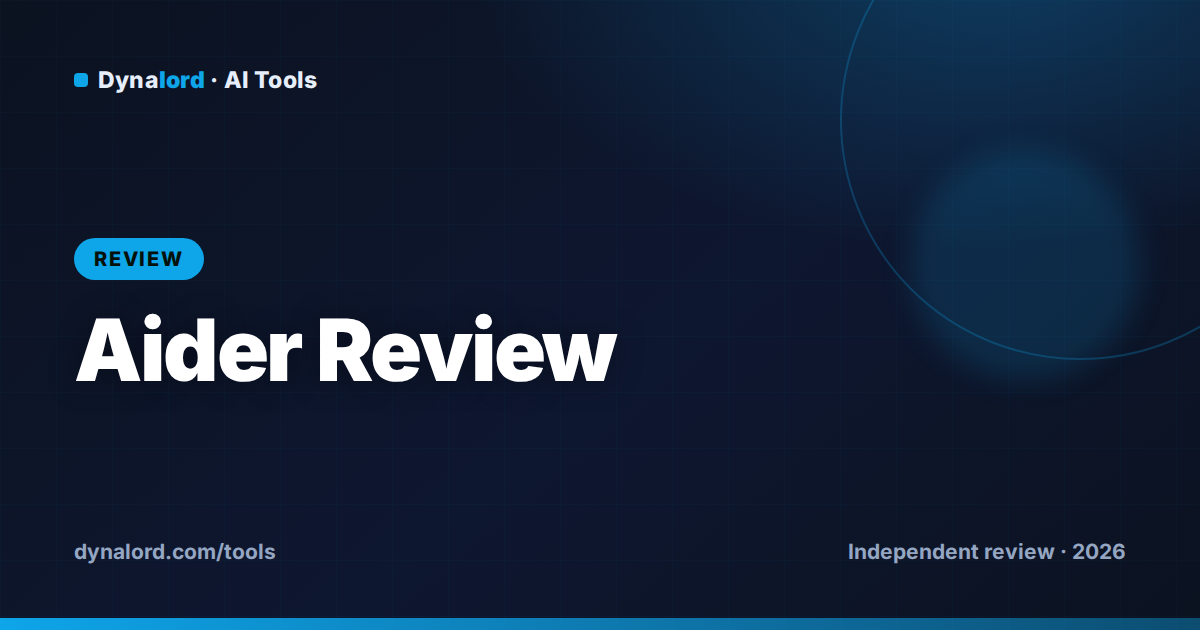 Aider Review