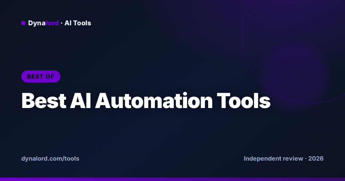 Best AI Automation Tools