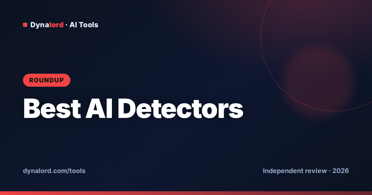 Best AI Detectors