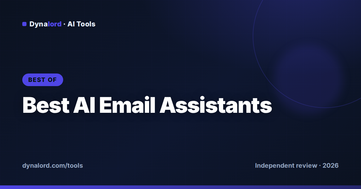 Cover for Best AI Email Assistants in 2026 (Tested & Ranked)