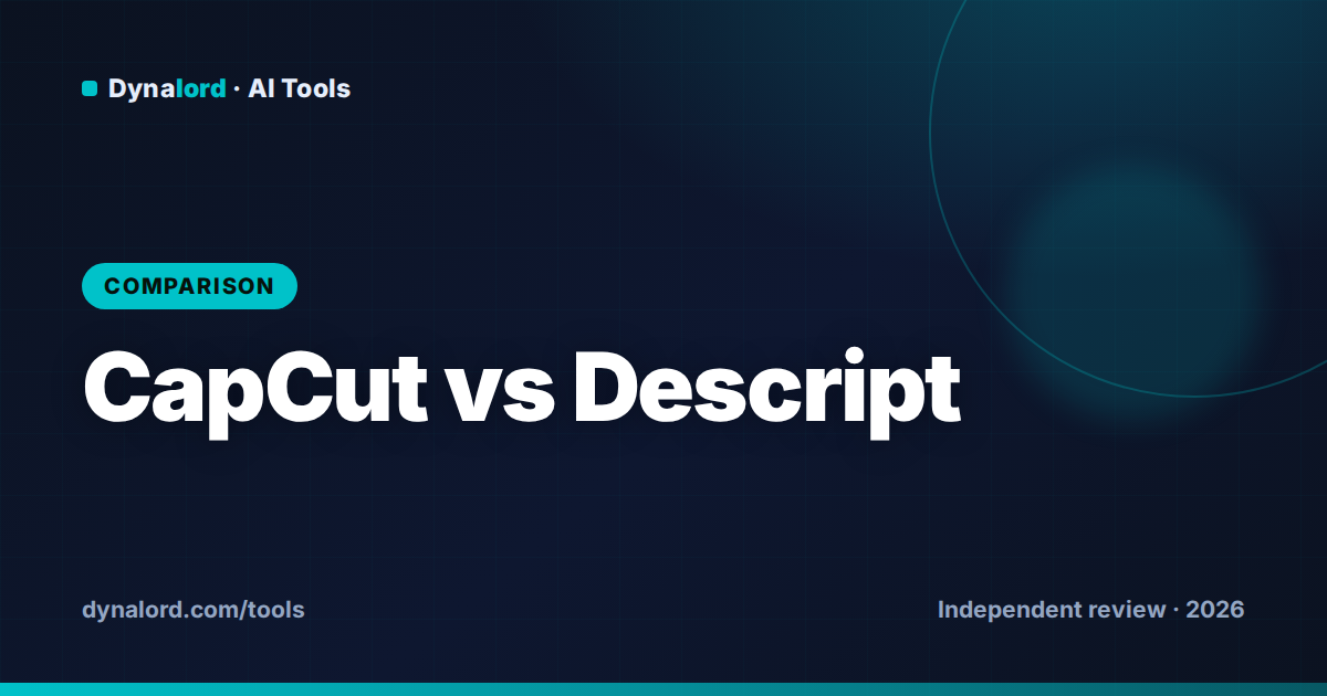 CapCut vs Descript