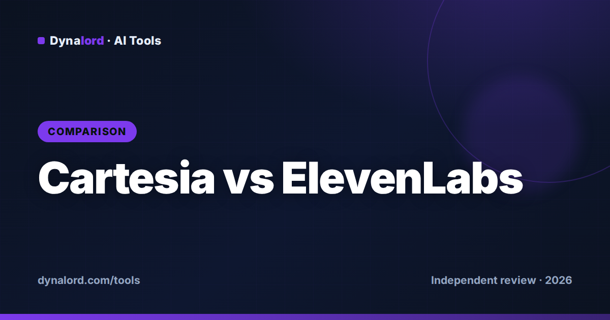 Cartesia vs ElevenLabs