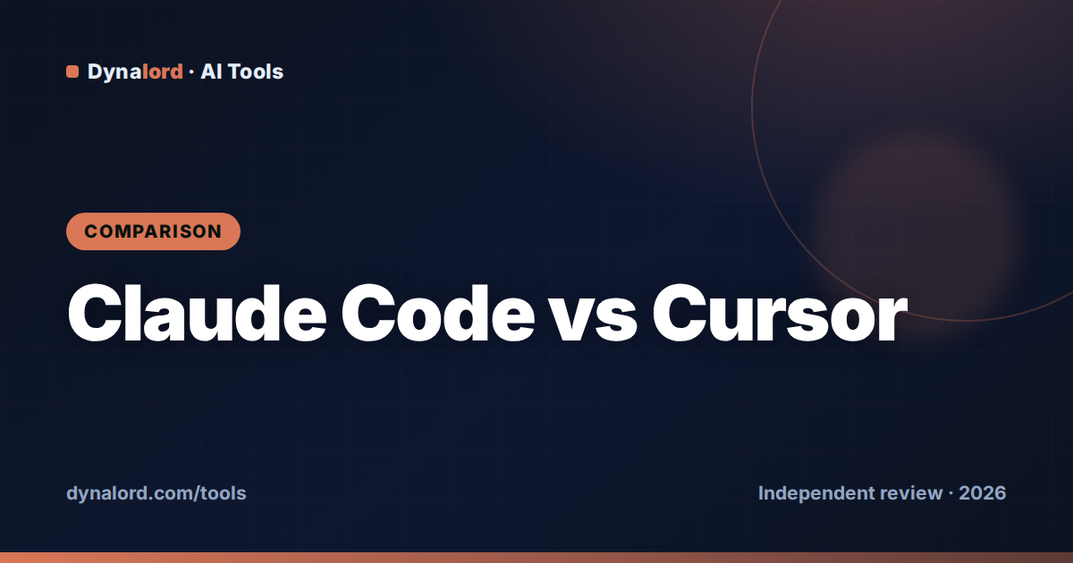 Cover for Claude Code vs Cursor (2026): Which Should You Pick?