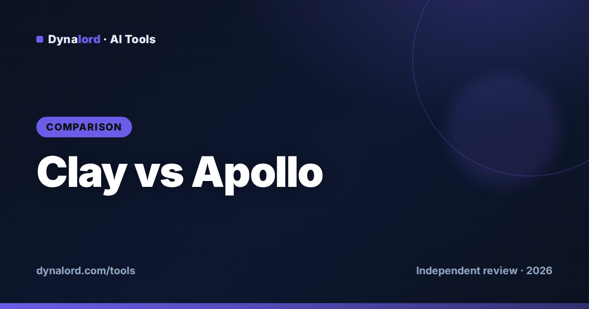 Cover for Clay vs Apollo.io (2026): Which Should You Pick?
