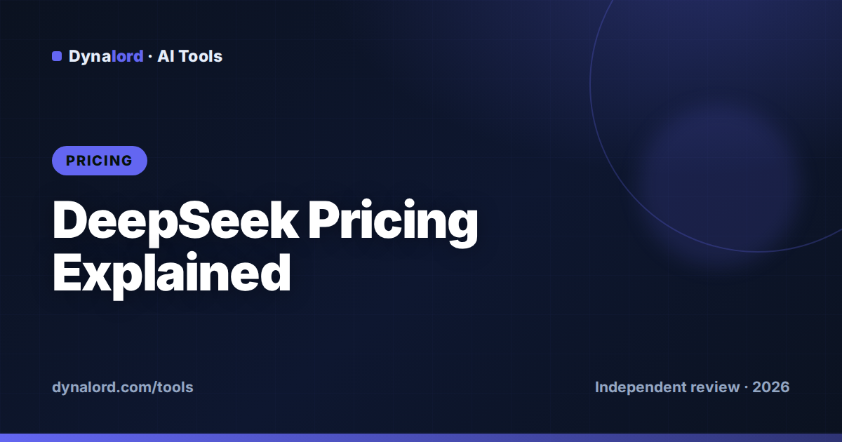 DeepSeek Pricing Explained