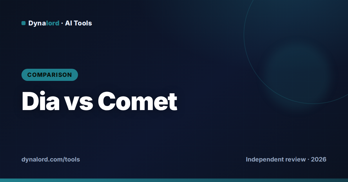 Dia vs Comet