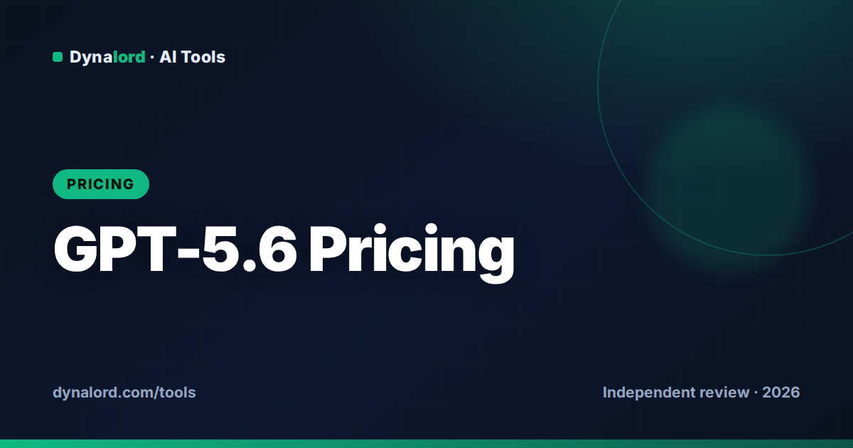 GPT-5.6 Pricing