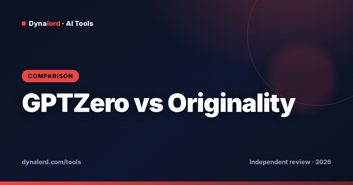 GPTZero vs Originality