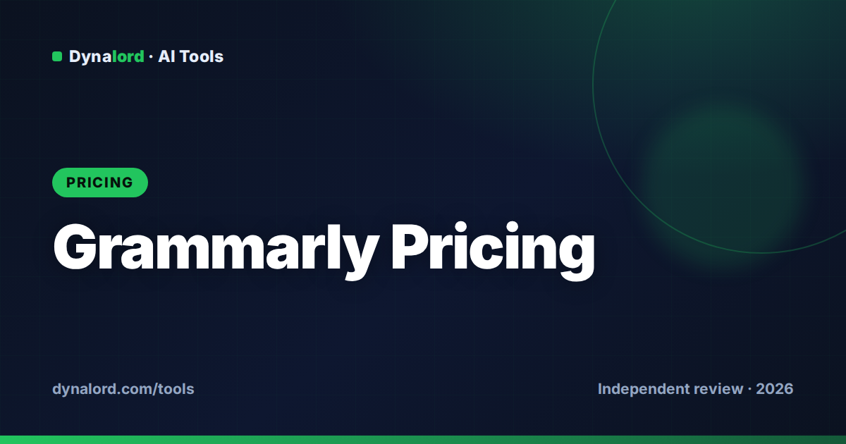 Grammarly Pricing