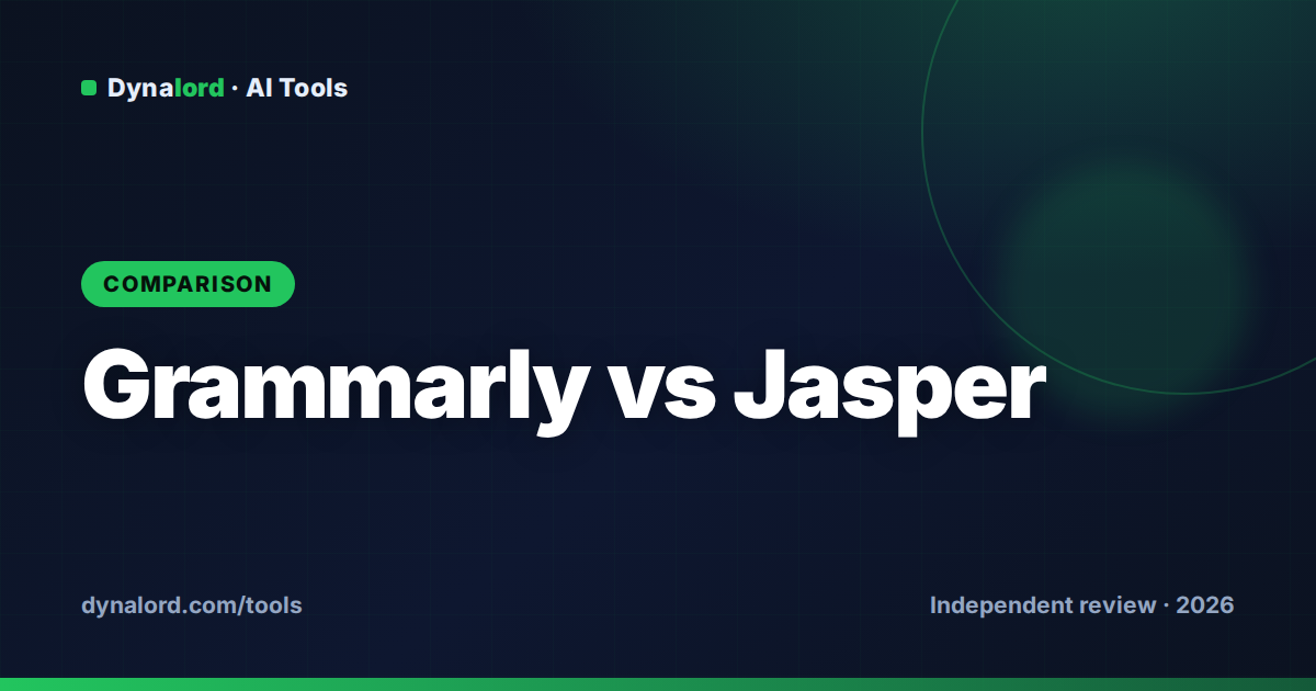 Grammarly vs Jasper
