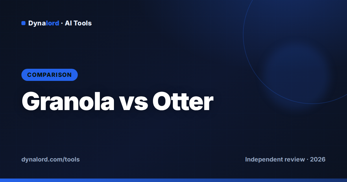Granola vs Otter