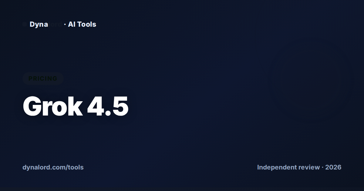 Grok 4.5