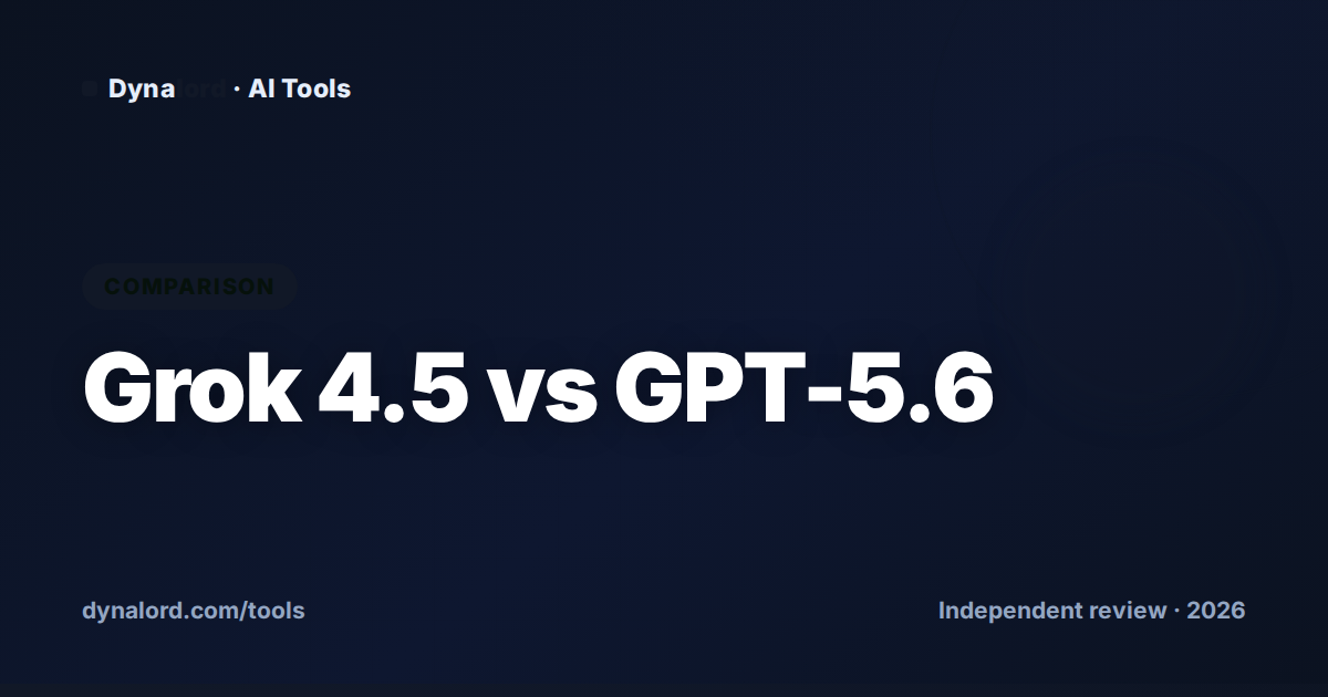 Grok 4.5 vs GPT-5.6