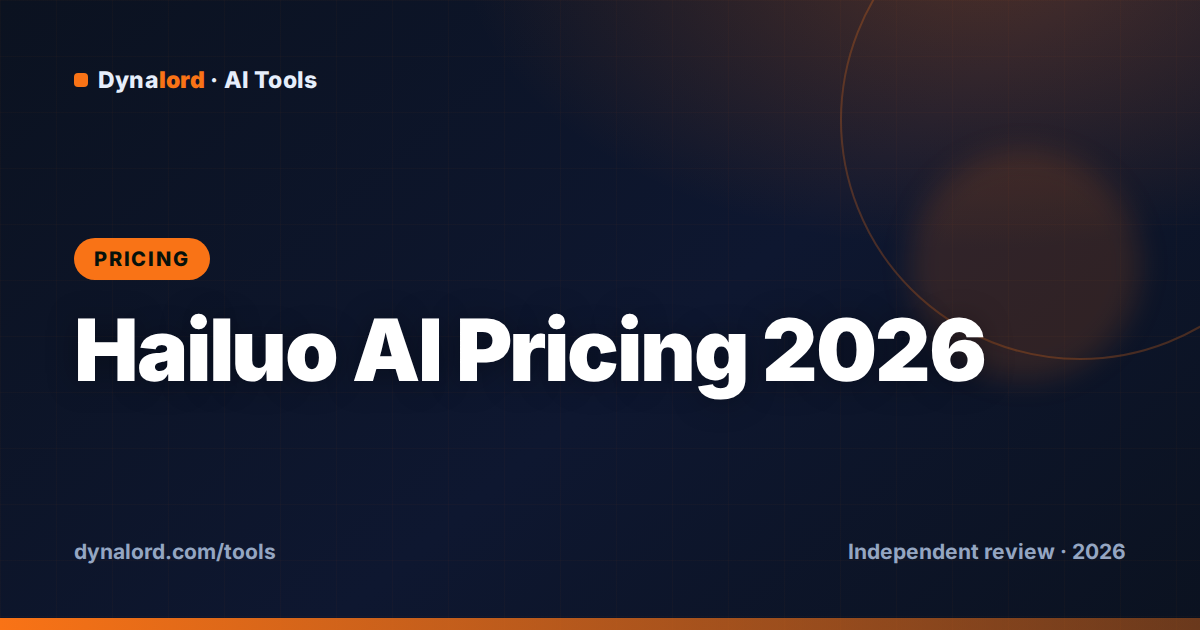 Hailuo AI Pricing 2026