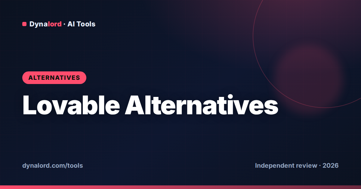 Cover for 7 Best Lovable Alternatives in 2026 (Free & Paid)