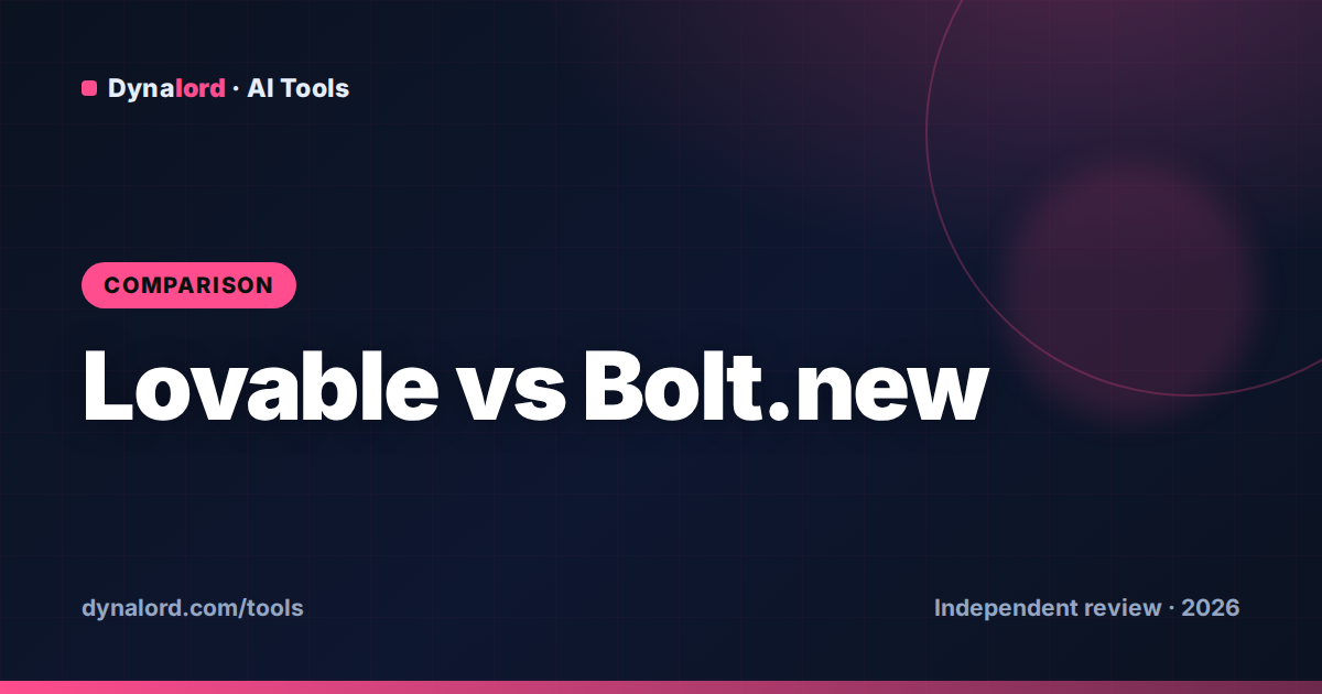 Lovable vs Bolt.new