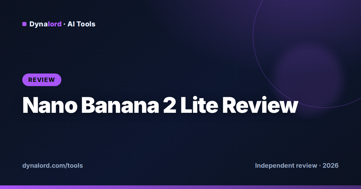 Nano Banana 2 Lite Review