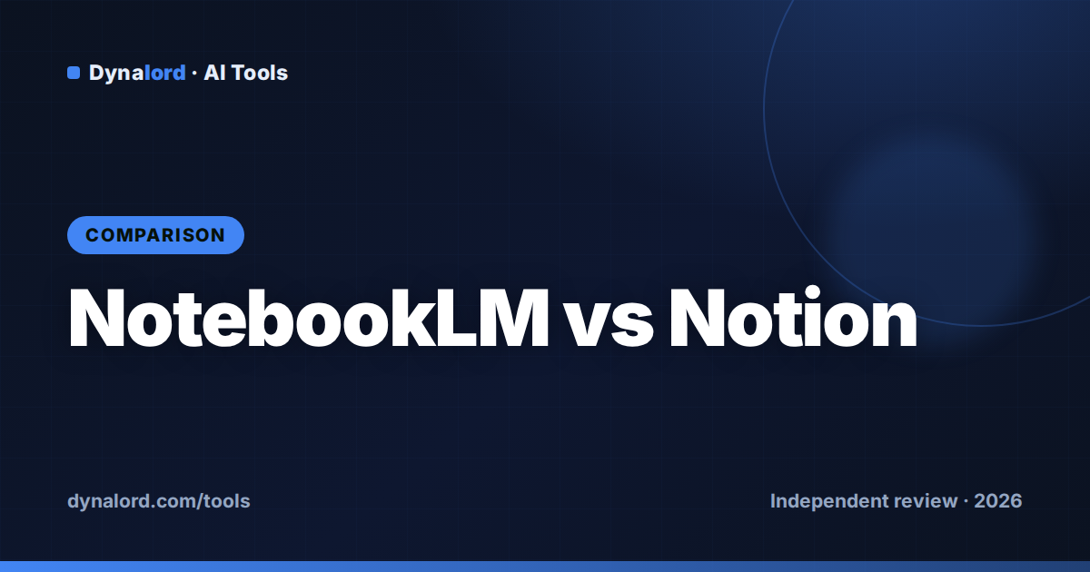 NotebookLM vs Notion