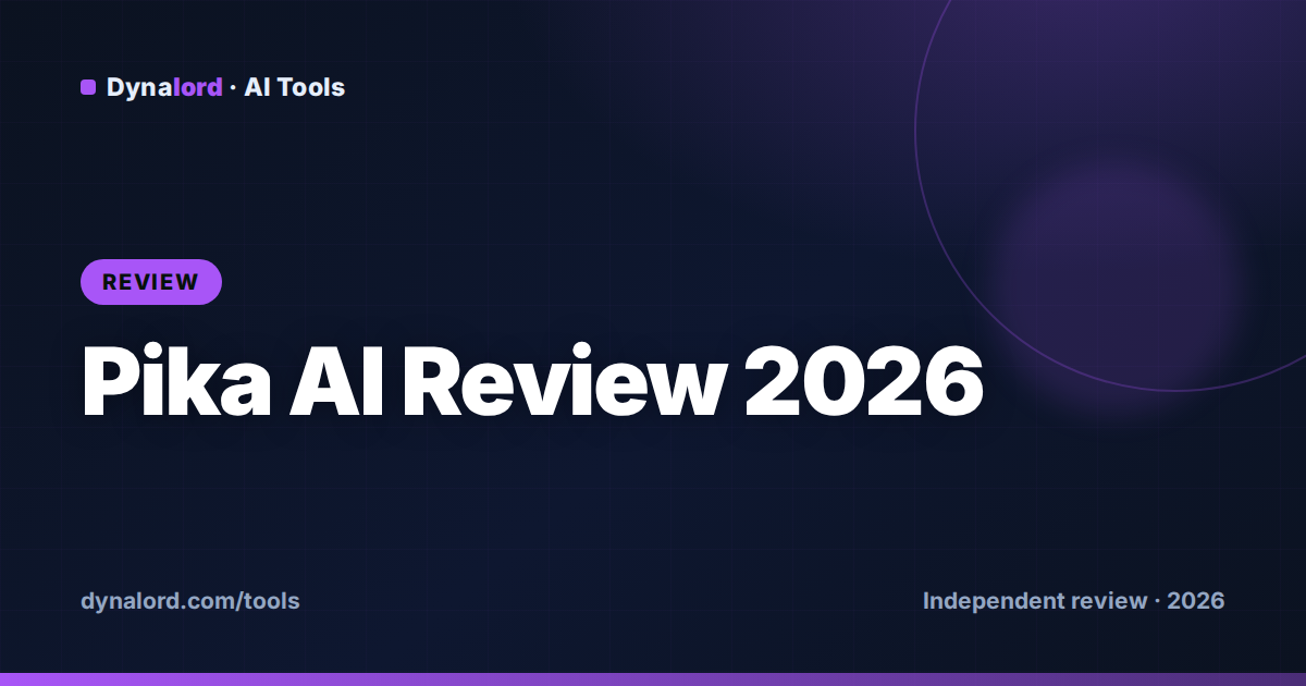 Pika AI Review 2026