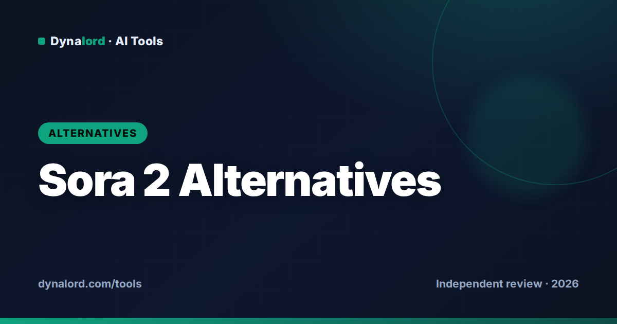 Sora 2 Alternatives