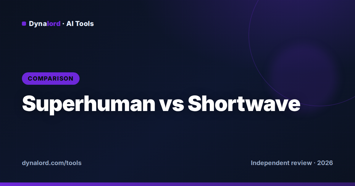 Cover for Superhuman vs Shortwave (2026): Which Should You Pick?