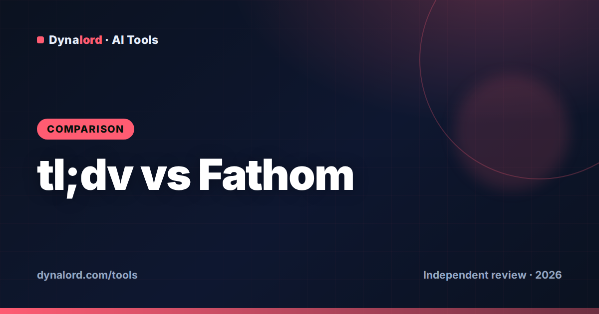 tl;dv vs Fathom