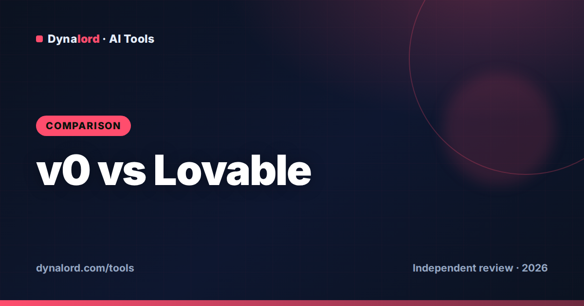 v0 vs Lovable