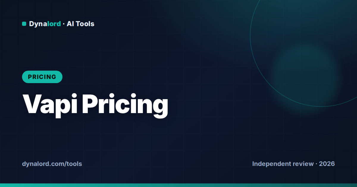 Vapi Pricing