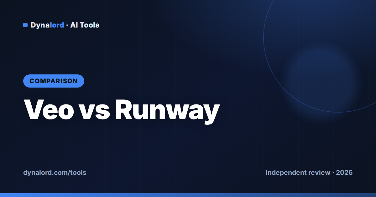 Cover for Google Veo 3.1 vs Runway (2026): Which Should You Pick?