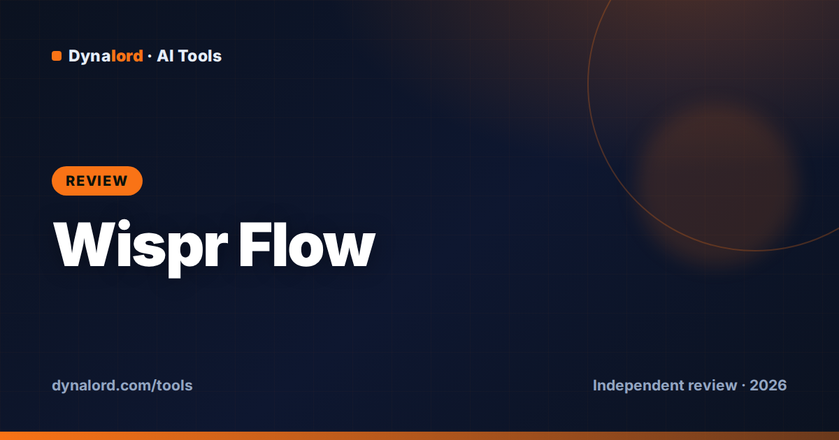 Cover for Wispr Flow Review 2026: The Best AI Dictation App?
